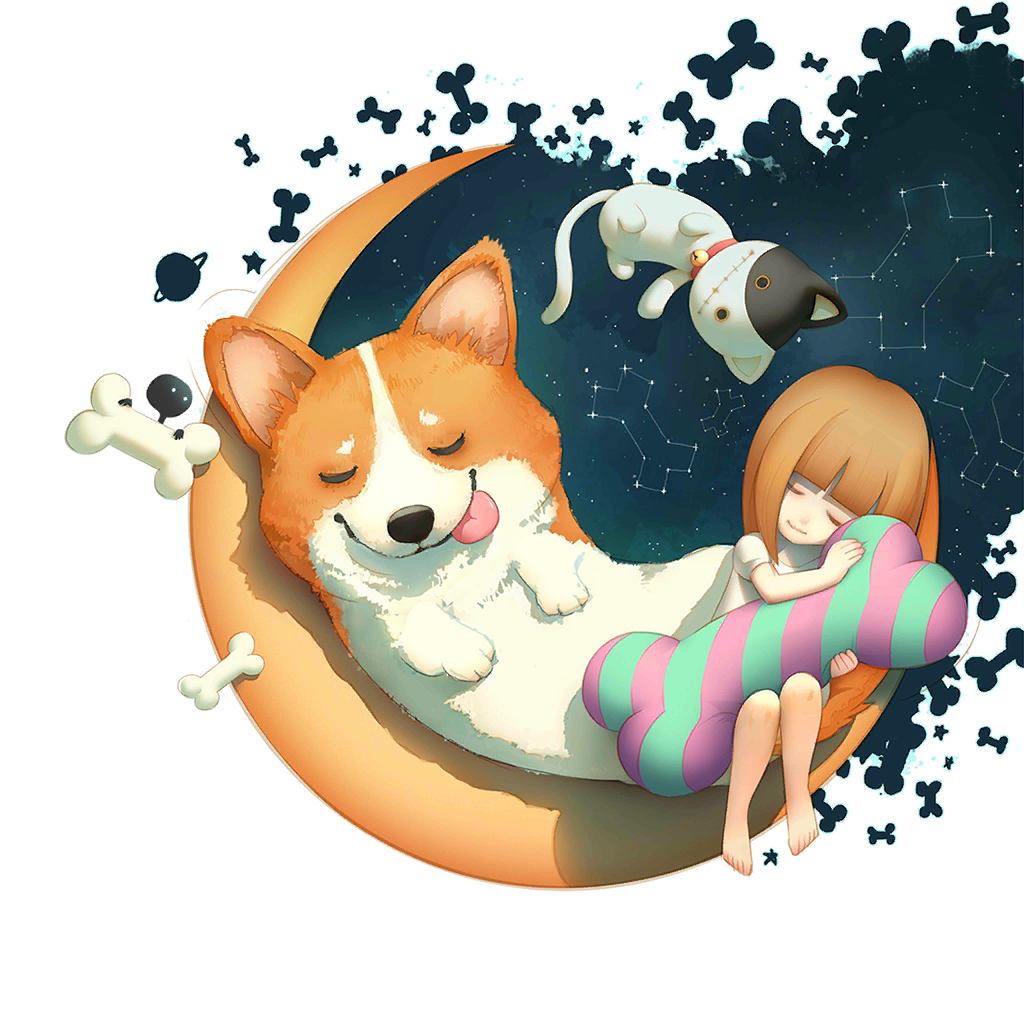 Little Corgi's Dream