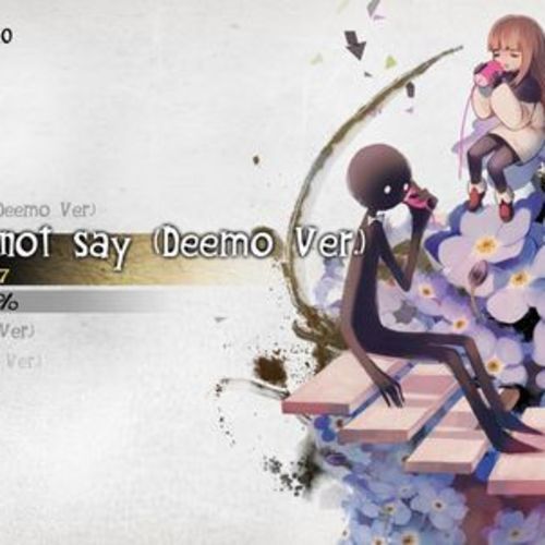 I can not say (Deemo Ver.)