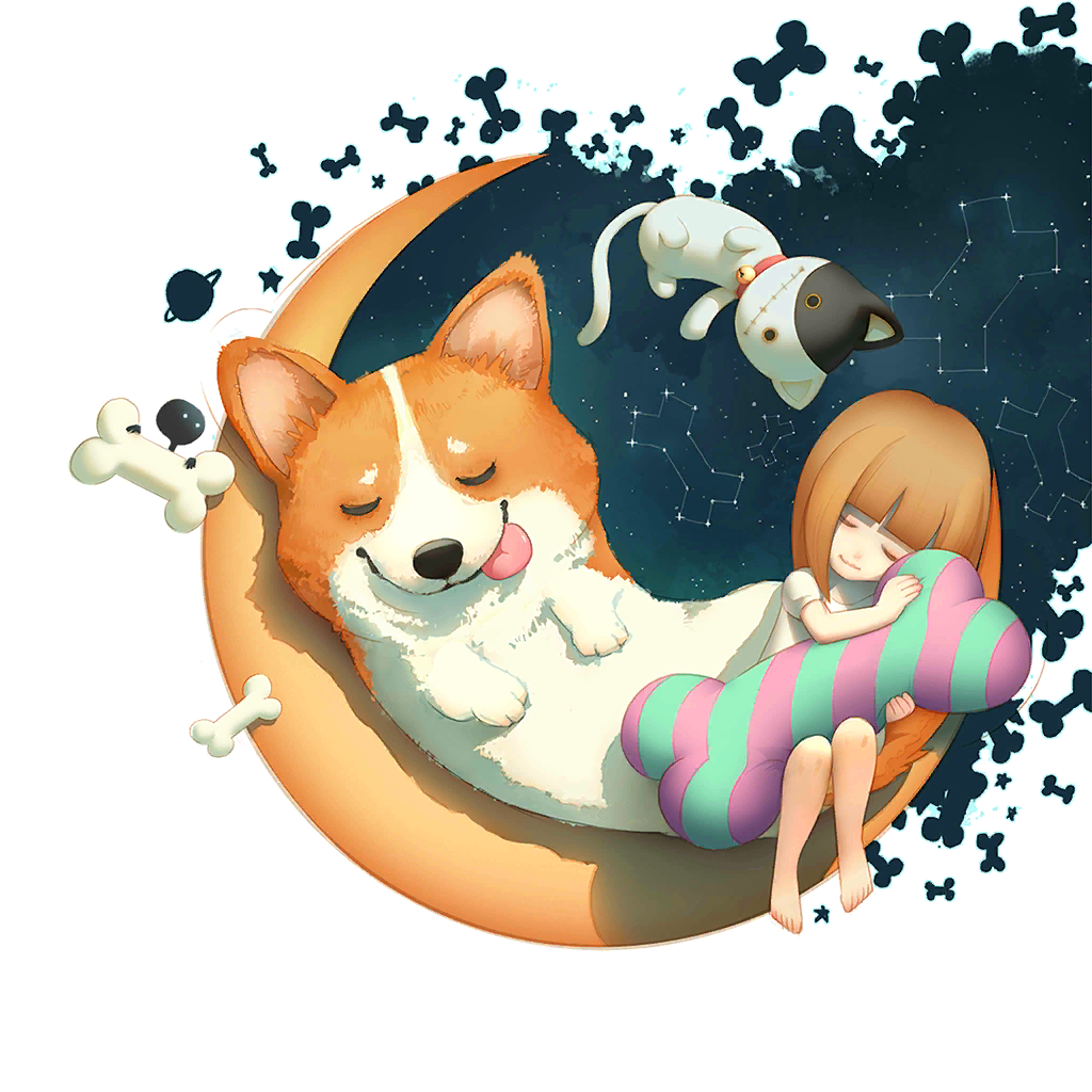 Little Corgi's Dream