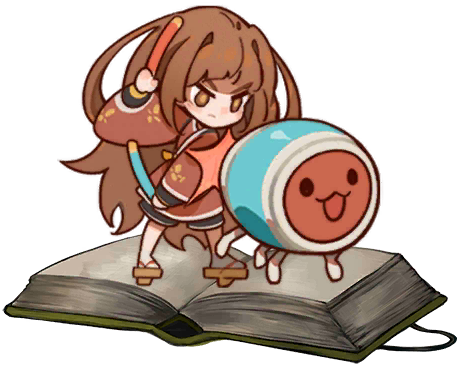 Taiko booksprites