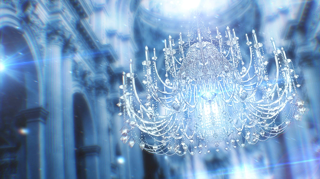 Ice Chandelier